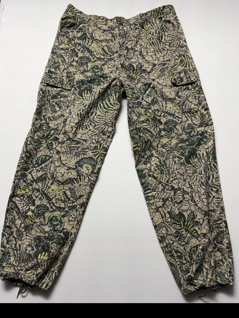 Vintage Brush Country Hunting Pants Men XL Camo Baggy Outdoors Gorpcore